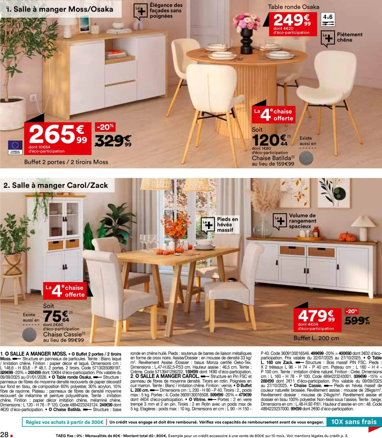 {H1} | Page: 28 | Produits: Base, Plateau, Mousse, Tiroirs