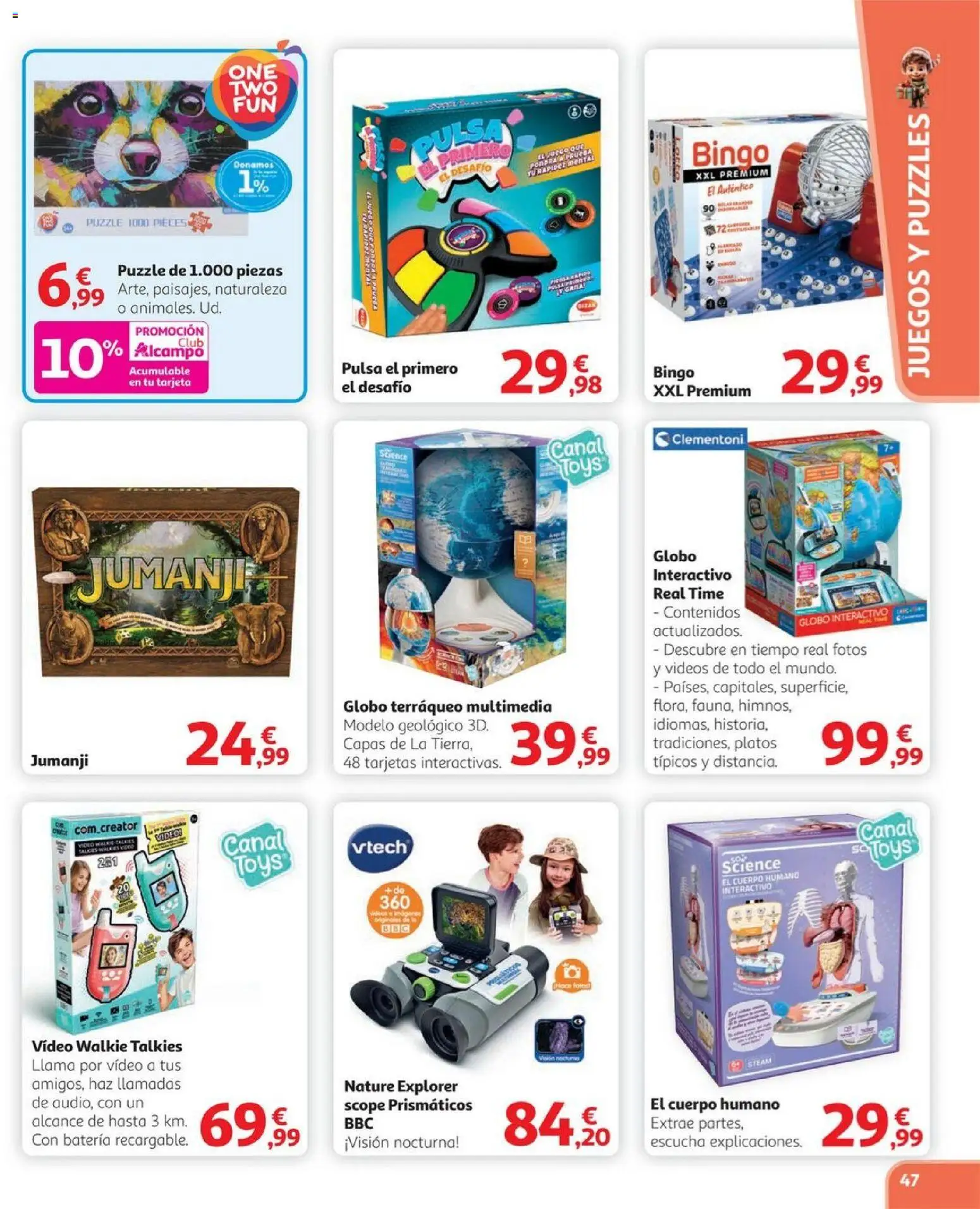 Alcampo - Juguetes HP Cat │ válido desde el 03.11.2025 | Página: 47 | Productos: Video, Batería