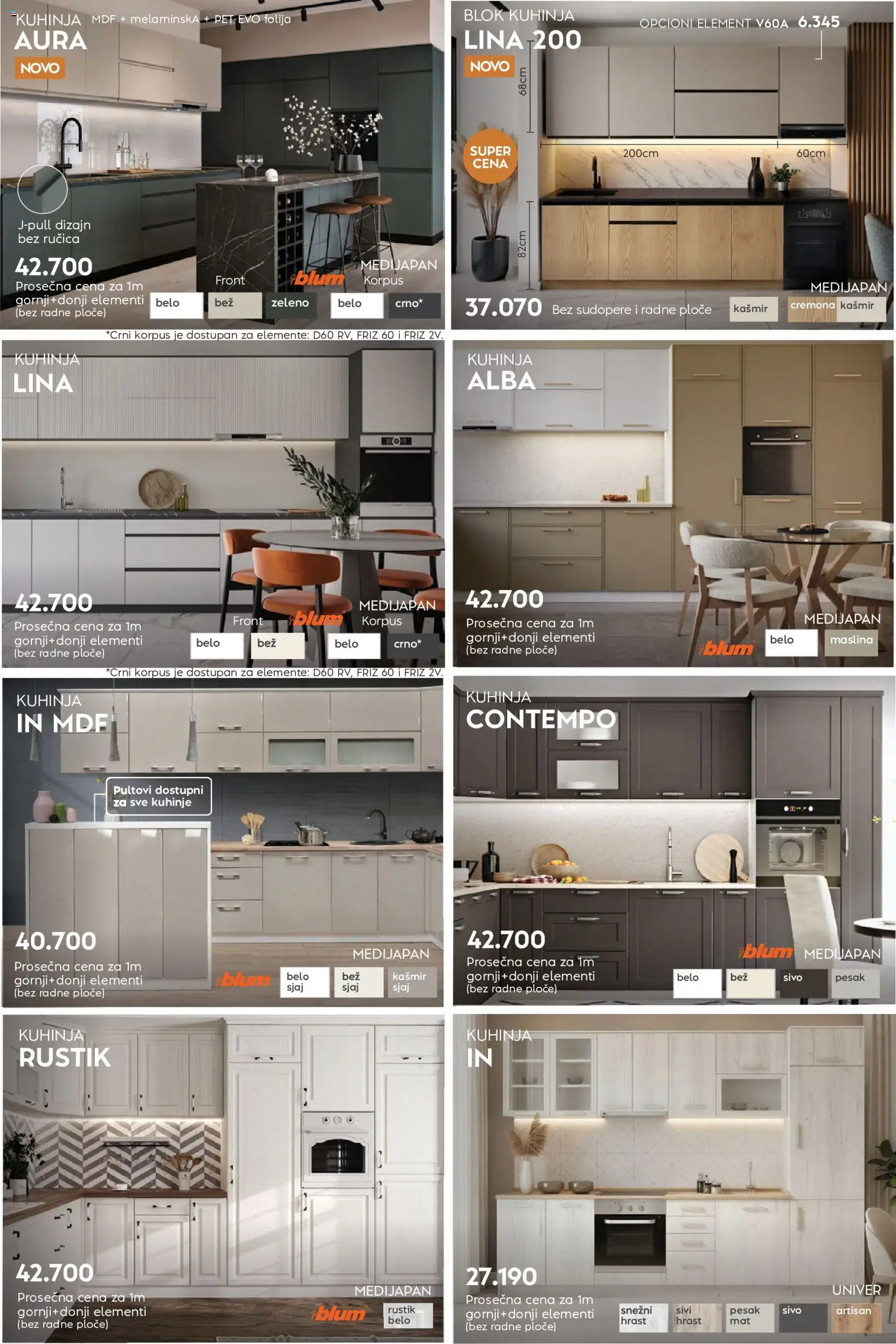 Matis katalog - važi od 01.03.2026 | Strana: 2 | Proizvode: Kuhinja