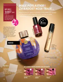 Avon Attraction mini miris za nju, Mini perfume for her - pregled AVON kataloga - važi od 01.12.2025 | Strana: 20 | Proizvode: Miris, Puder, Lak za nokte, Sirup