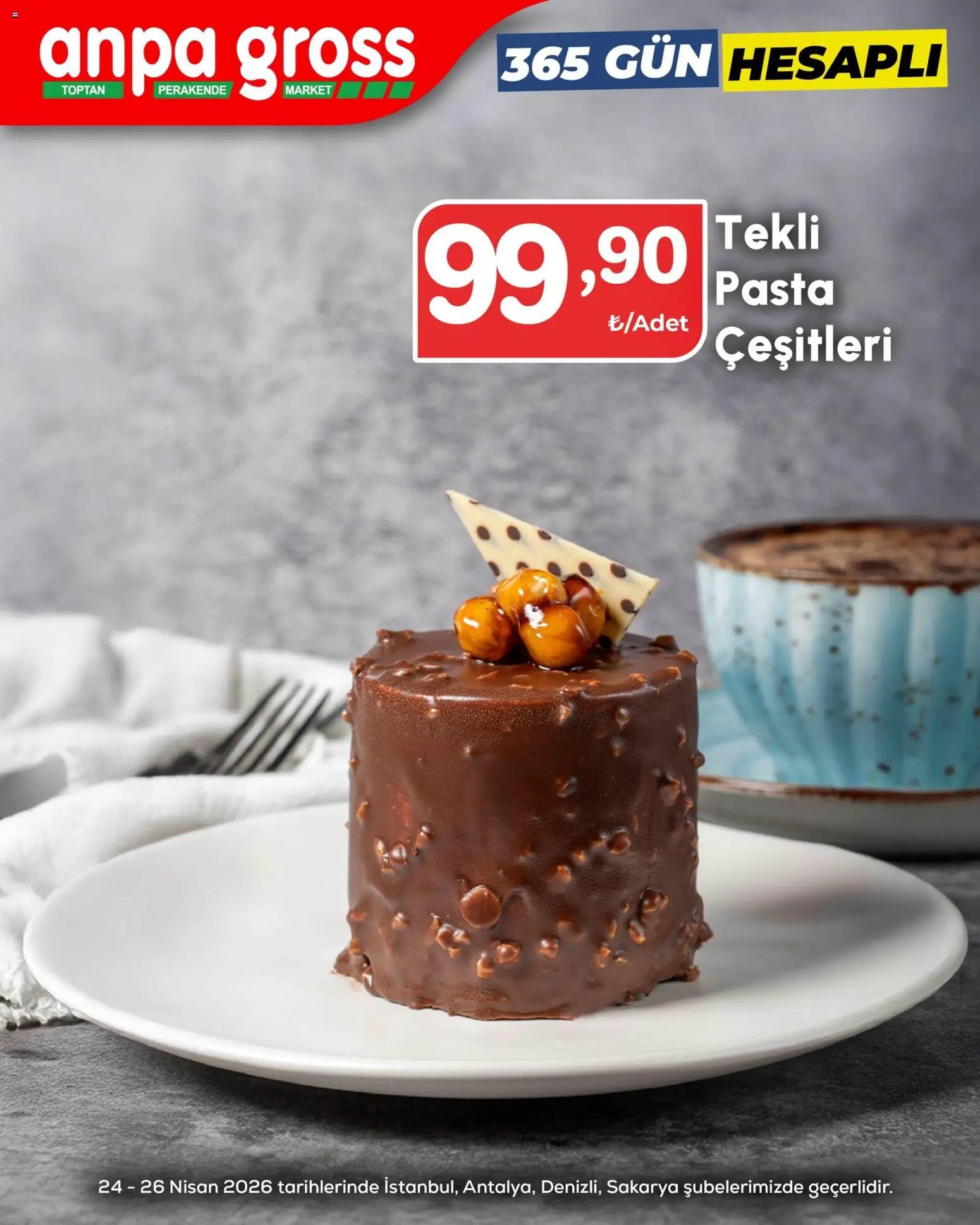 Anpa Gross İndirim - 24.04.2026 tarihinden itibaren geçerlidir | Sayfa: 2