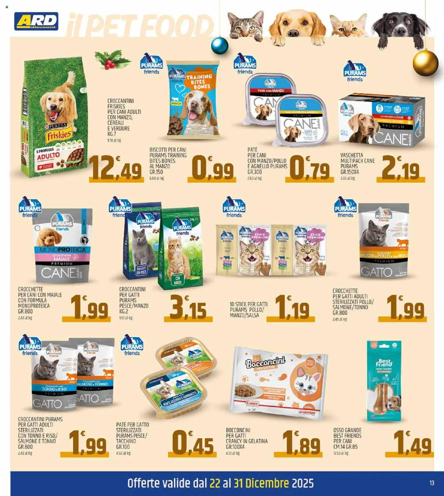 Volantino ARD Discount del 22.12.2025 | Pagina: 13