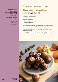 Forhåndsvisning av Joker Bake kake søte gyldig fra 03.11.2025 | Side: 48 | Produkter: 7up, Strandväska, Valnøtter, Hasselnøtter