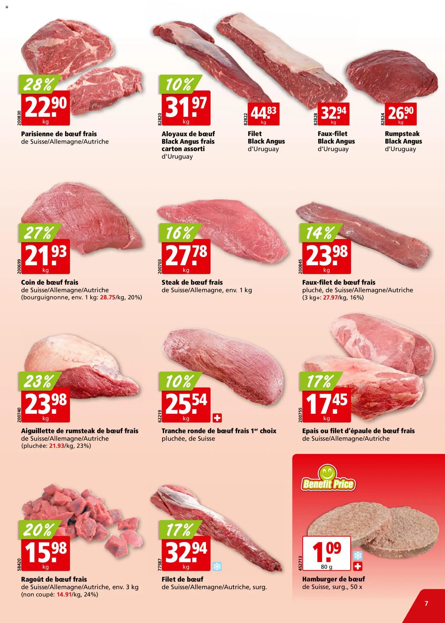 Aligro Aktionen Chavannes, Matran, Genève, Sion – gültig ab 19.01.2026 | Seite: 7