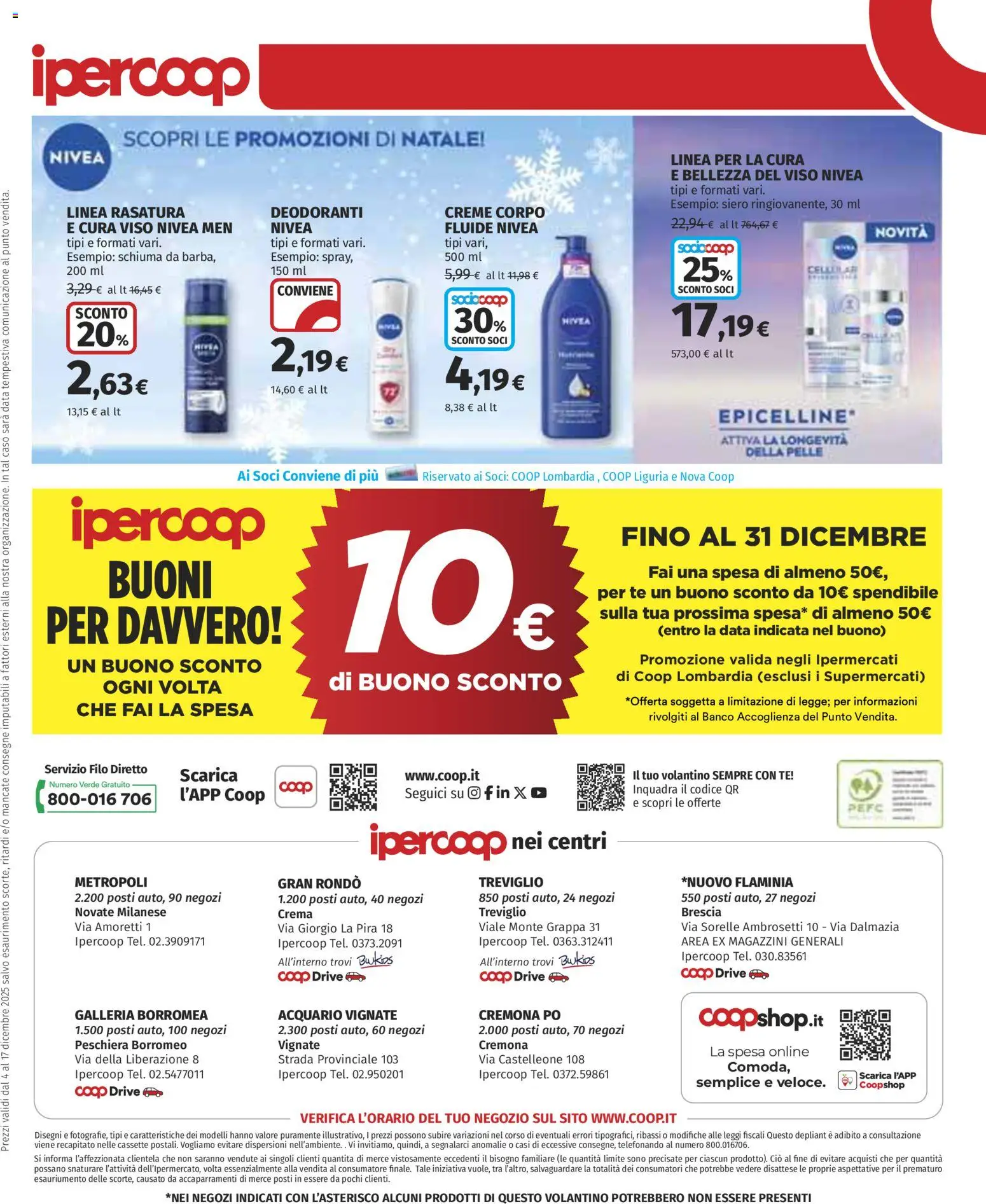 Volantino Ipercoop del 04.12.2025 | Pagina: 35 | Prodotti: Crema, Cellulare, Tè, Grappa