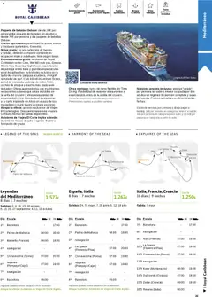 Vista previa Viajes El Corte Inglés Cruceros marítimos válido desde el 01.01.2026 | Página: 40 | Productos: Ηλεκτρονικα ειδη, Σιδερώστρα, Navegación