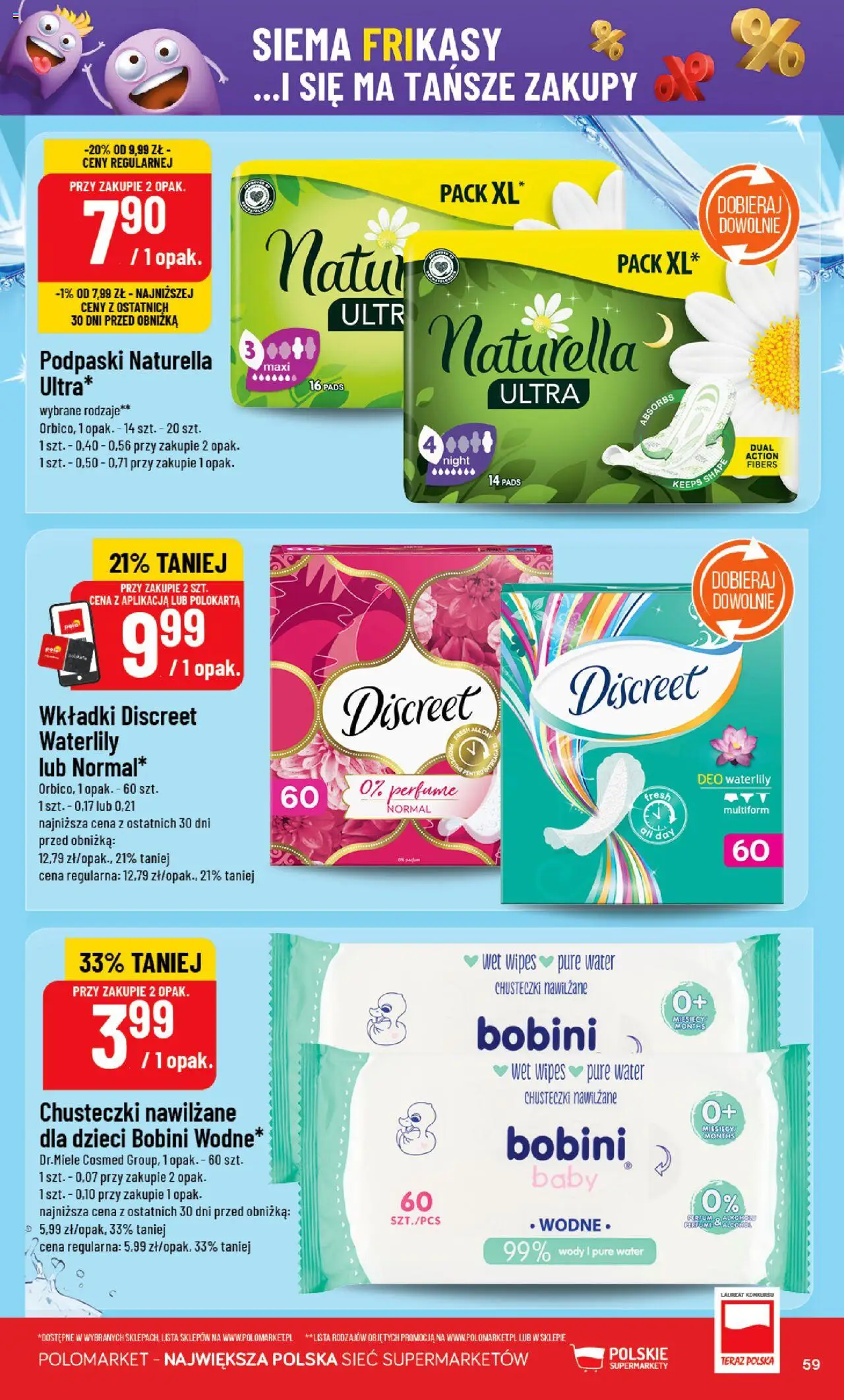 POLOmarket Gazetka od 25.06.2025 | Strona: 59 | Produkty: Podpaski