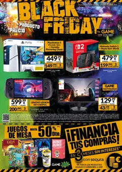 Vista previa Game - Black Friday válido desde el 21.11.2025