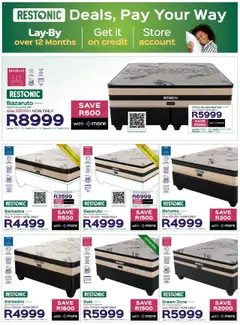 Sleepmasters specials catalogue – valid from 16.10.2025 | Page: 6 | Products: Double bed, Queen bed, King bed, Bed
