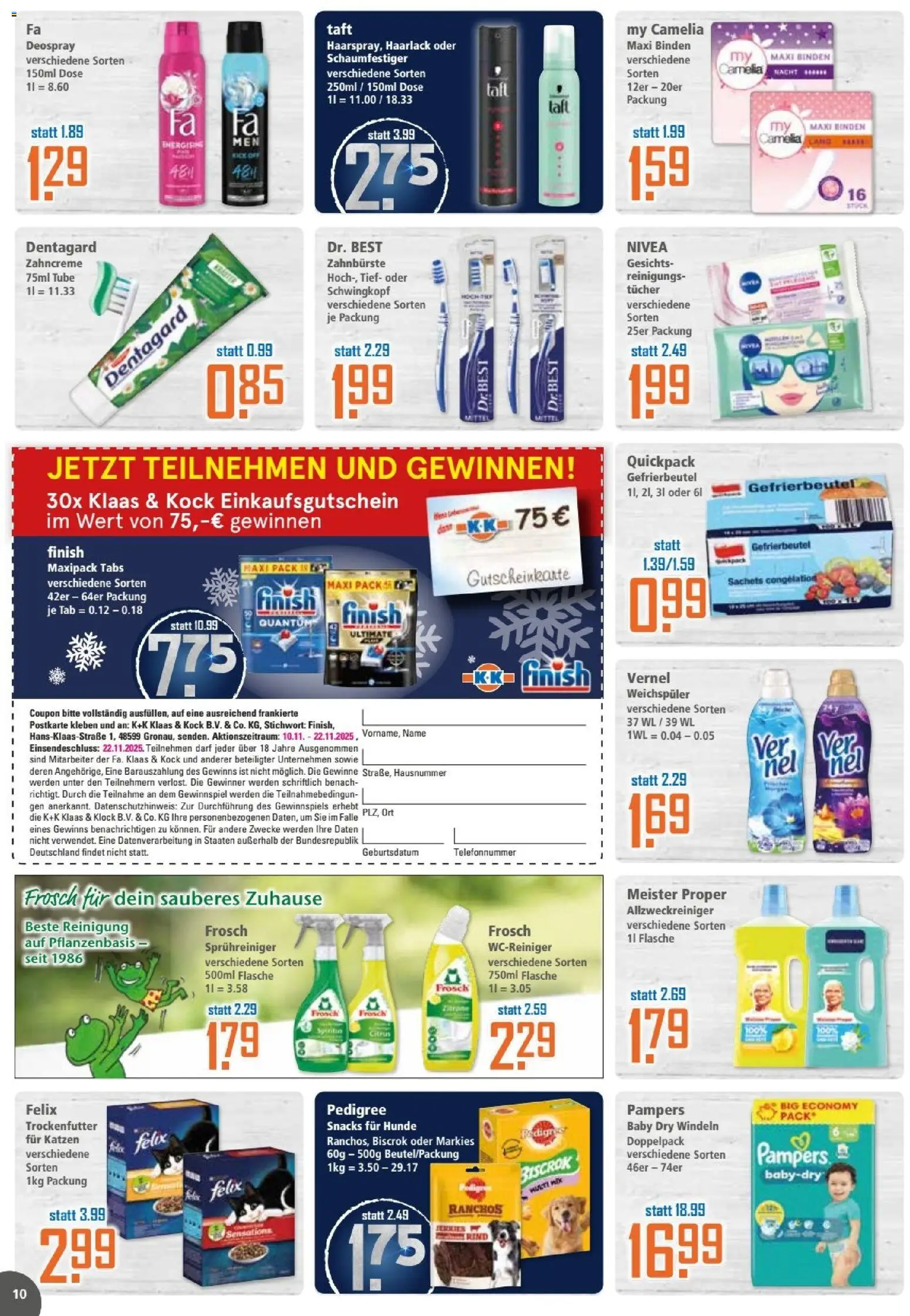 Klaas & Kock Prospekt – gültig ab 10.11.2025 | Seite: 10
