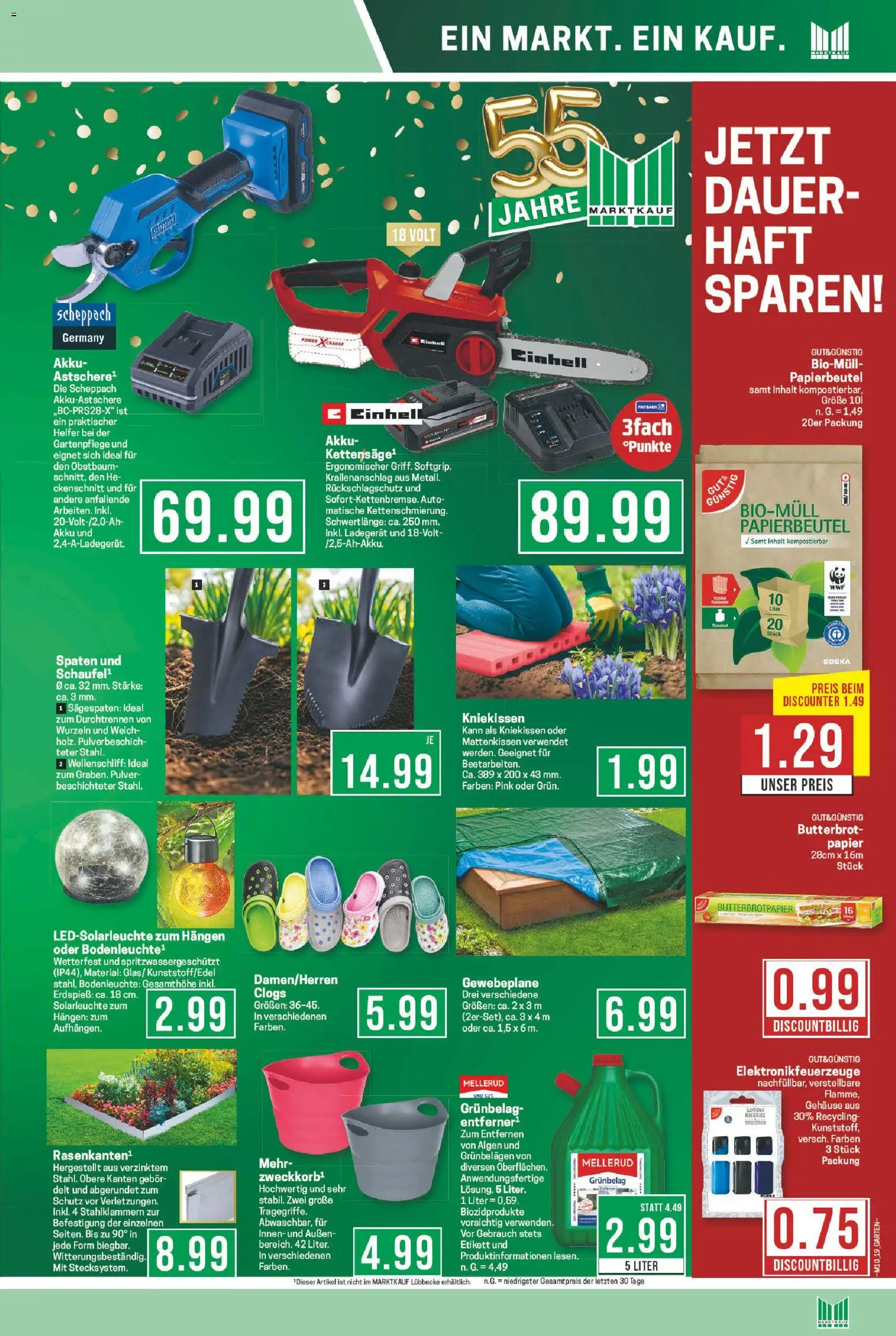 Marktkauf Prospekt 	 – gültig ab 02.03.2026 | Seite: 19 | Produkte: Solarleuchte, Ladegerät