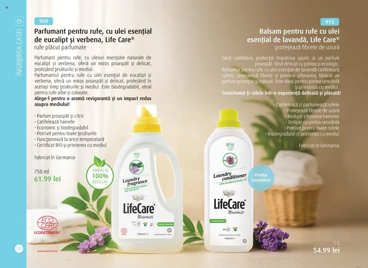 Noul catalog Life Care – valabil de la 01.10.2025 | Pagină: 132 | Produse: Şerit ödül, Parfum, Balsam, Peluş Köpek Yatağı