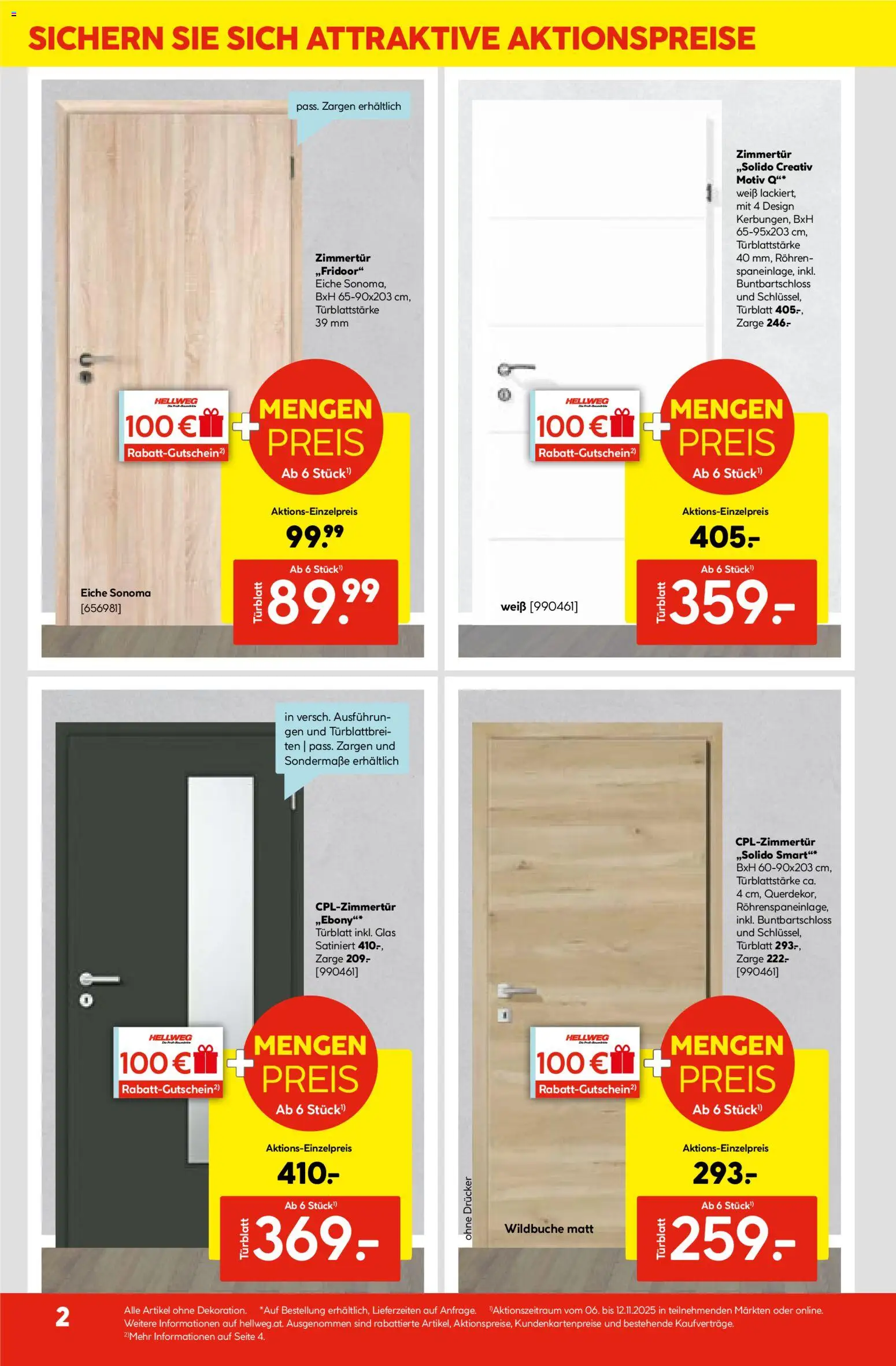 HELLWEG Flugblatt gültig ab 06.11.2025 | Seite: 4 | Produkte: Drucker