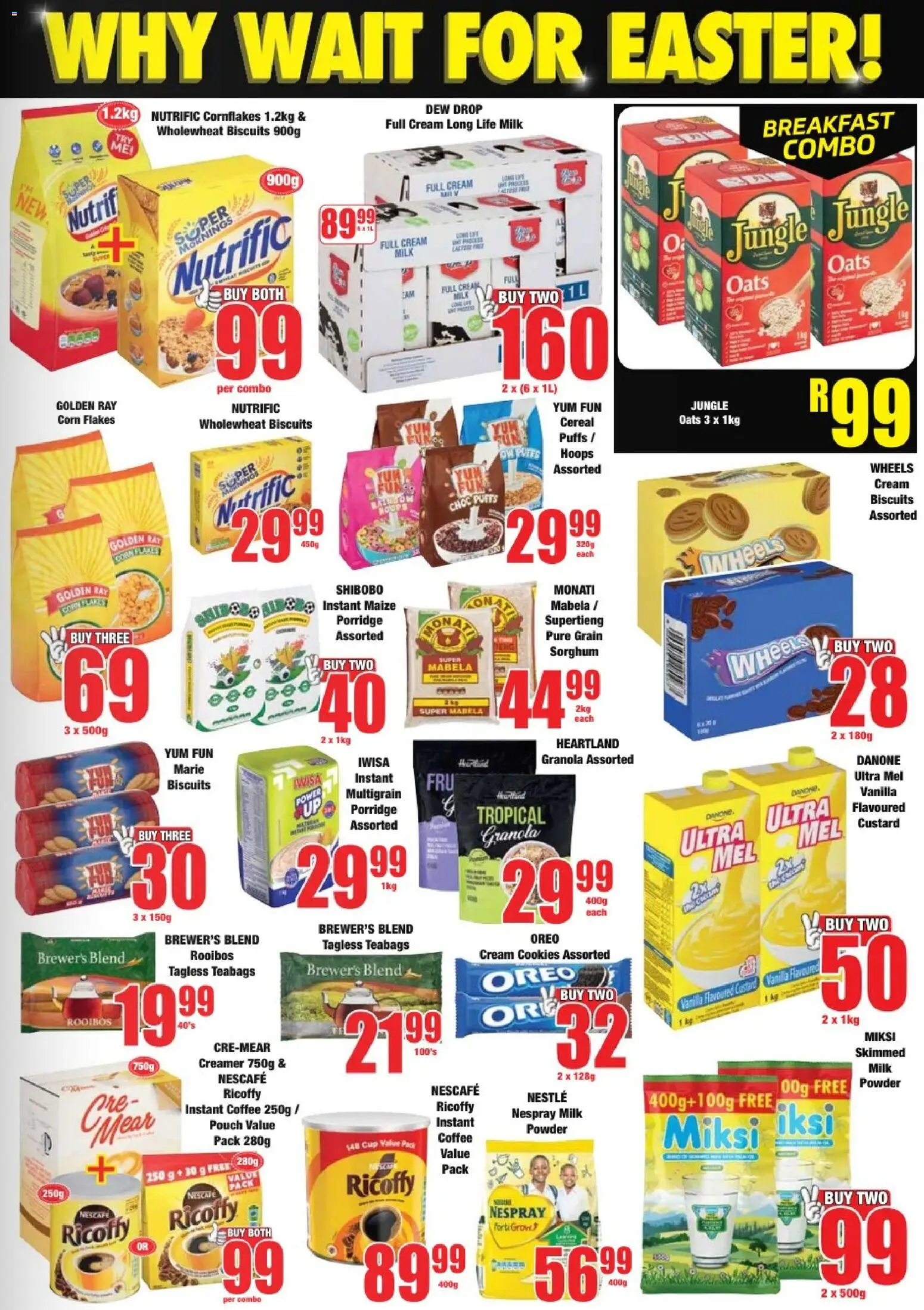 New Boxer catalogue – valid from 09.03.2026 | Page: 5 | Products: Corn, Oats, Creamer, Coffee