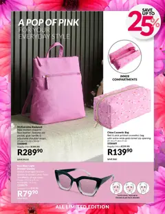 Avon specials catalogue – valid from 19.03.2026 | Page: 24 | Products: Backpack, Glasses, Bag, Frame