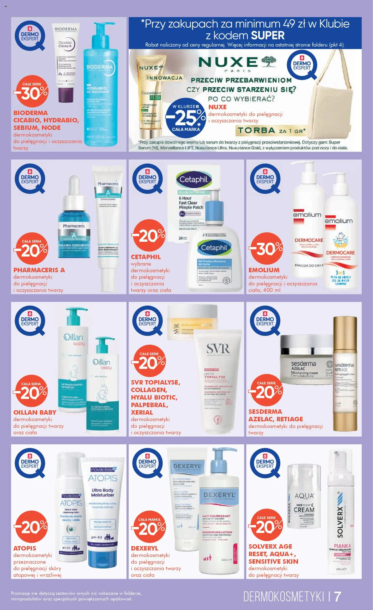 Super-pharm Gazetka od 27.01.2026 | Strona: 7 | Produkty: Szampon, Body, Krem, Lotion