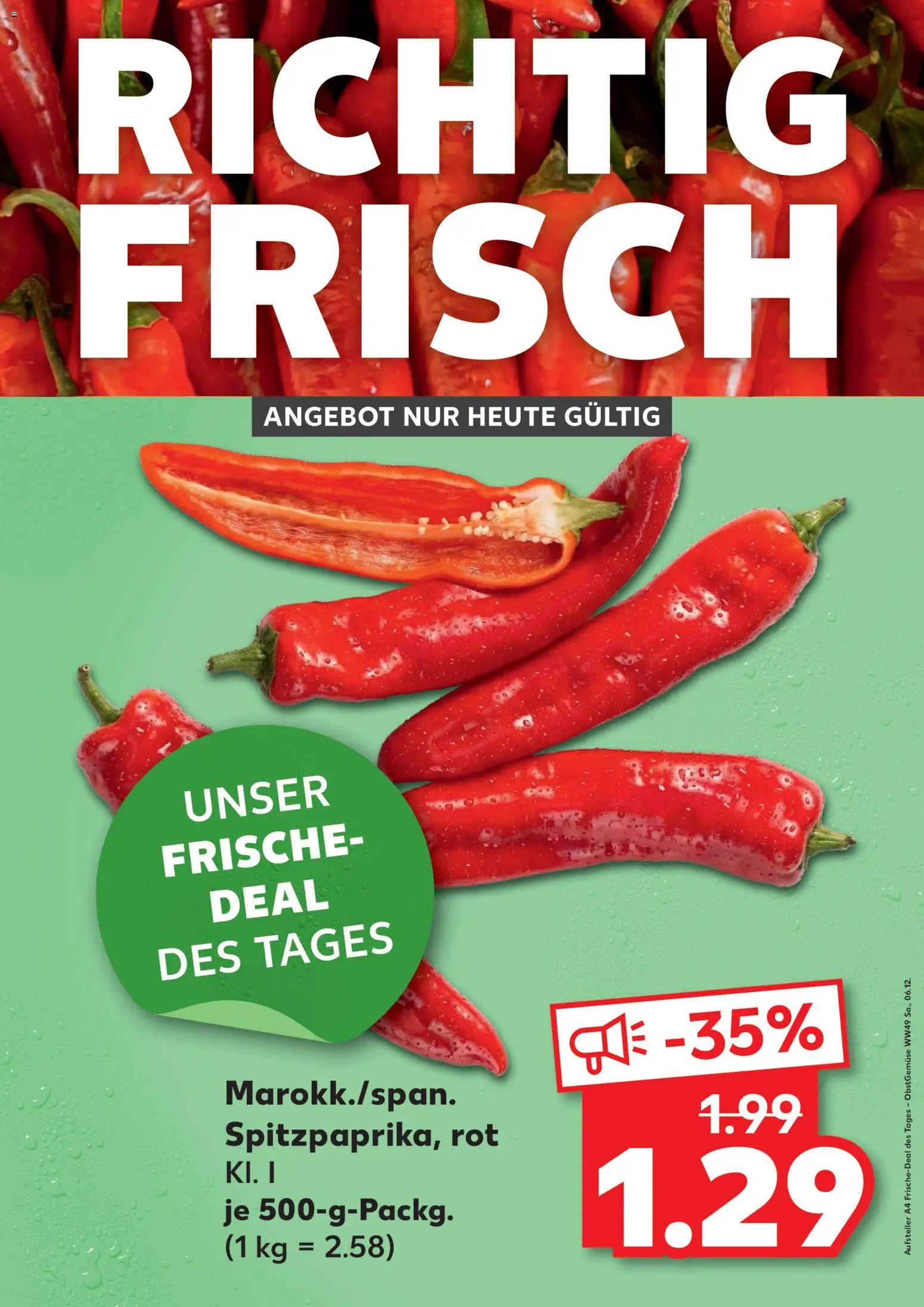 Kaufland prospekt Rostock	 – gültig ab 06.12.2025 | Seite: 1