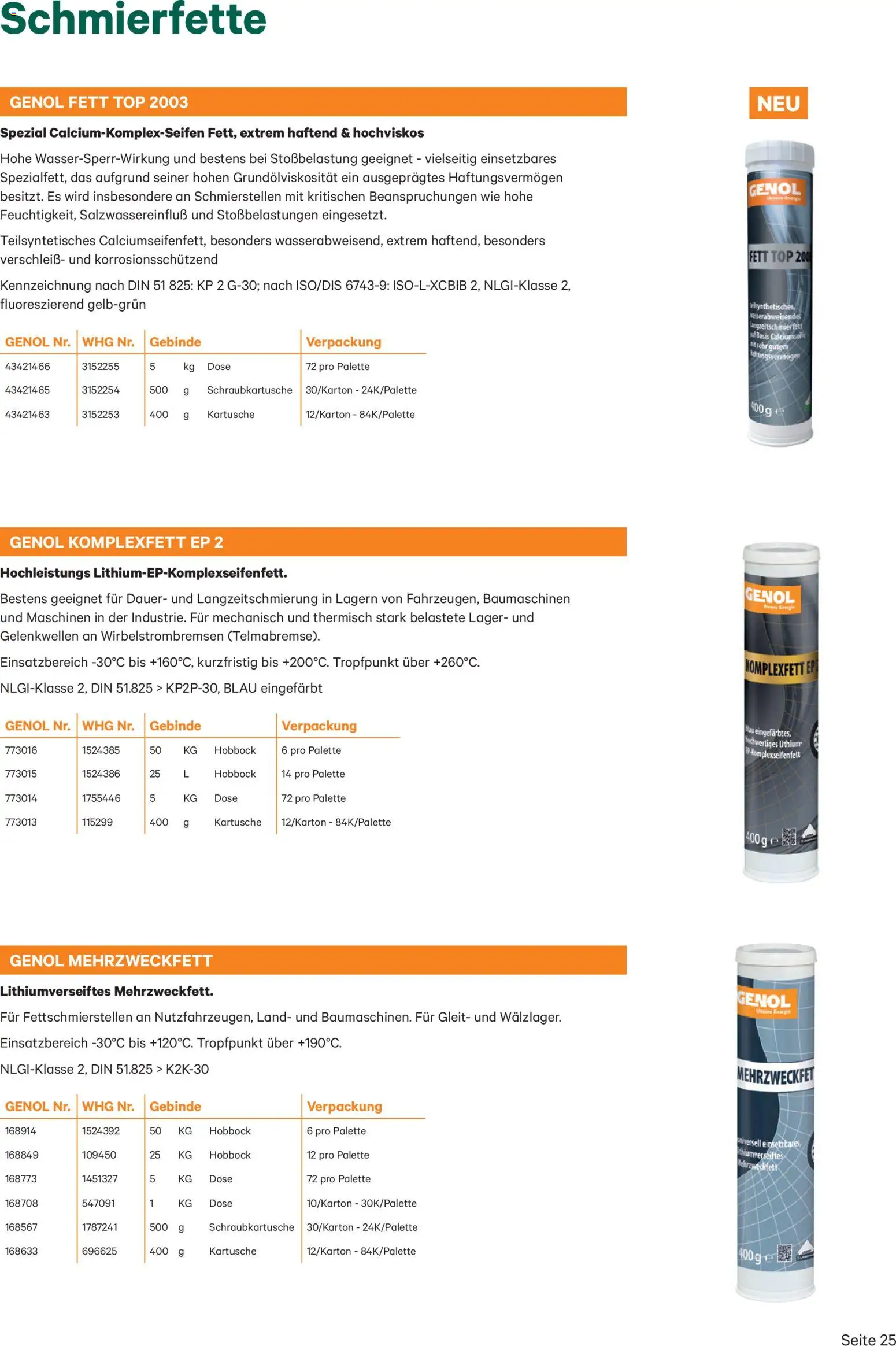 Lagerhaus Genol - Produkt- übersicht gültig ab 03.12.2025 | Seite: 25