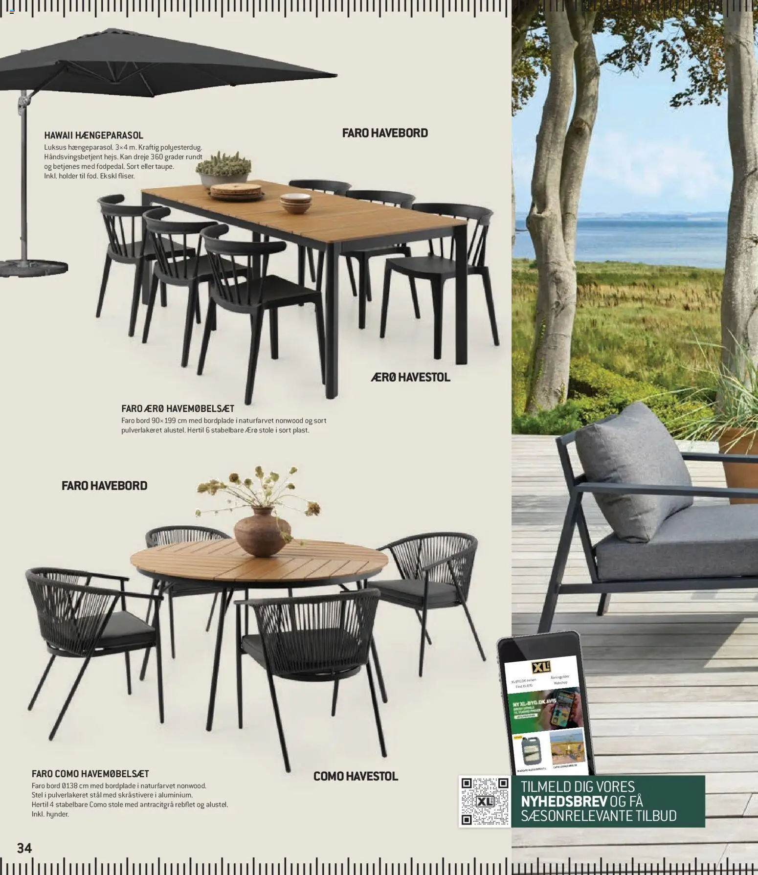 XL-BYG tilbudsavis – gyldig fra 08.01.2026 | Side: 34 | Produkter: Sofabord, Sofa