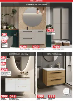 Pogląd oferty "Merkury Market gazetka" - ważna od 01.04.2026 | Strona: 2 | Produkty: Komoda, Umywalka