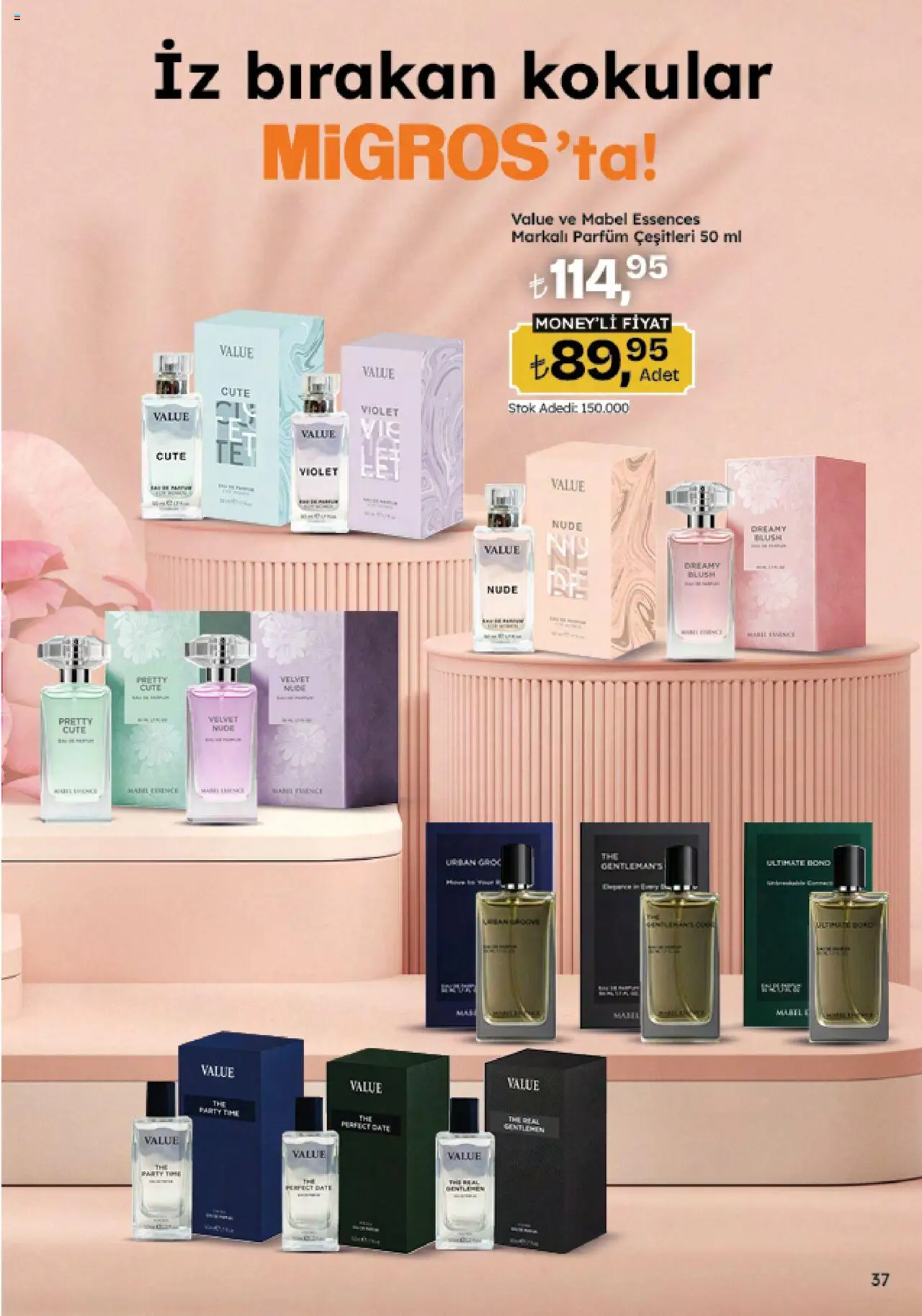 Migros Katalog - 5M Migroskop Dijital - 12.06.2025 tarihinden itibaren geçerlidir | Sayfa: 37 | Ürünler: Parfüm