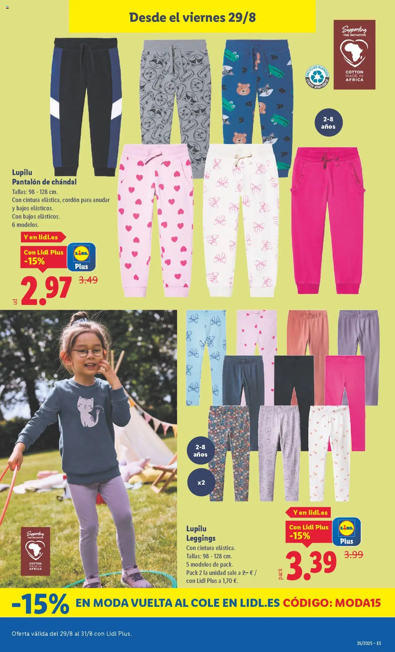 Lidl catálogo de bazar BCN │ válido desde el 25.08.2025 | Página: 17 | Productos: Pantalón de chándal