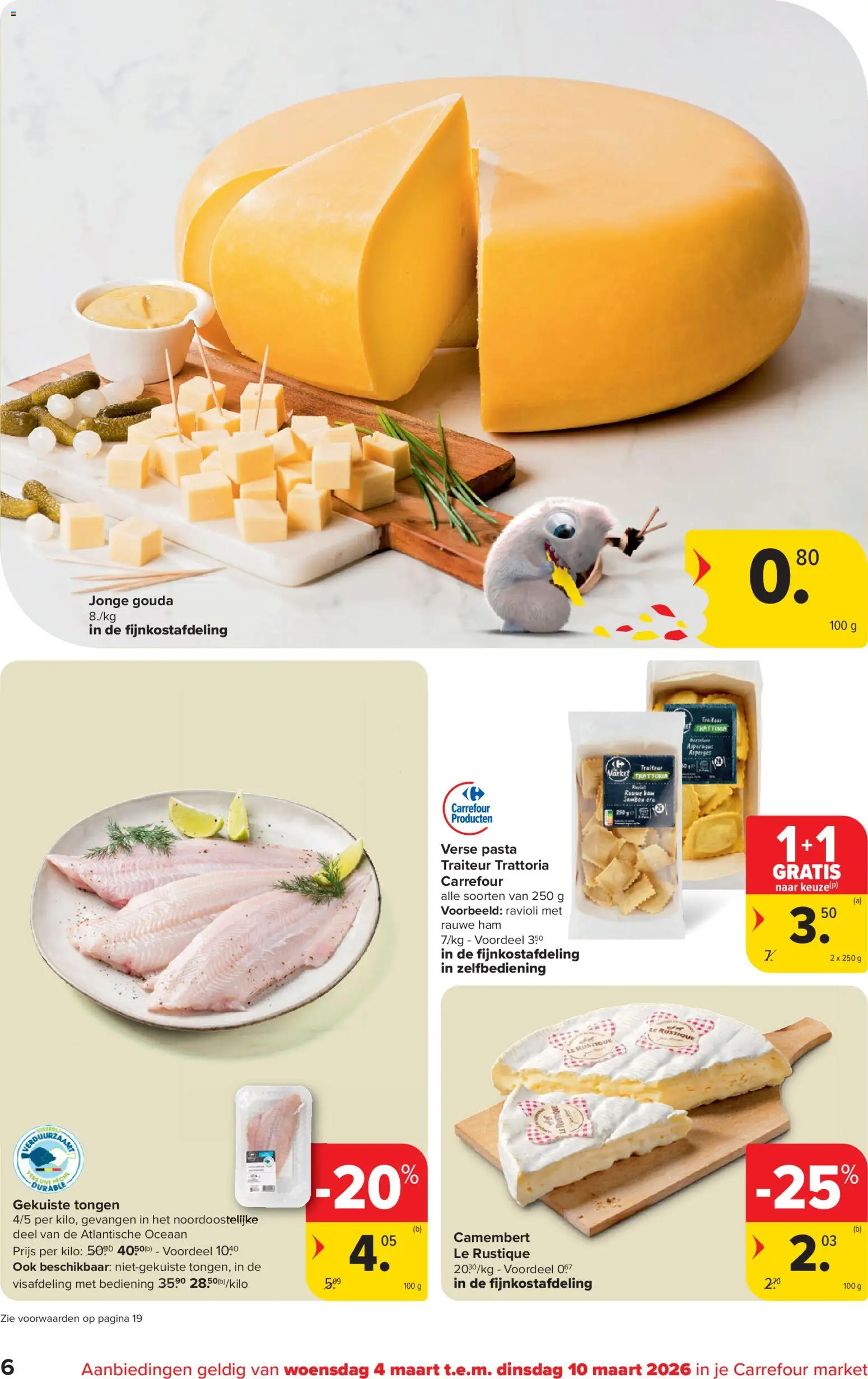 {H1} | Pagina: 6 | Producten: Ham, Pasta, Gouda, Asperges