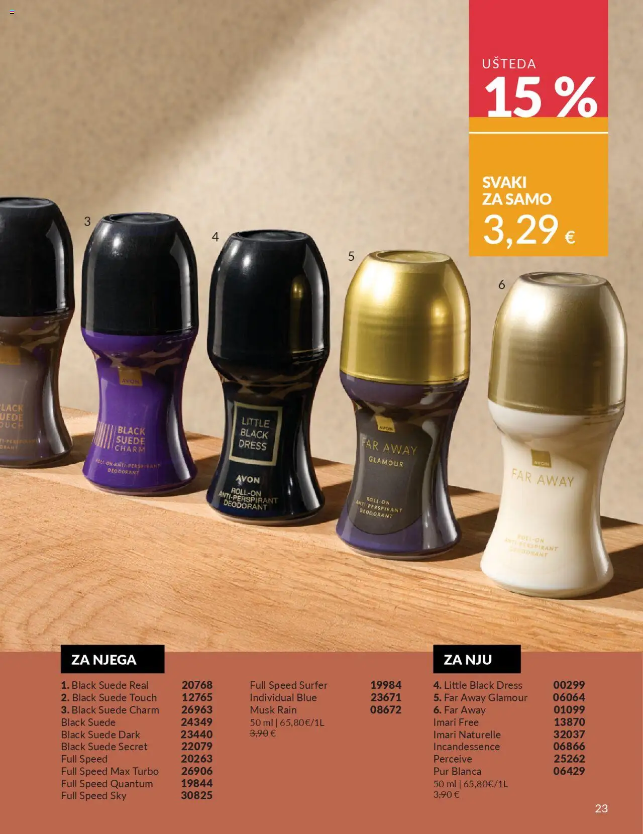 Avon katalog | vrijedi od 30.09.2025 | Stranica: 23 | Proizvodi: Antiperspirant