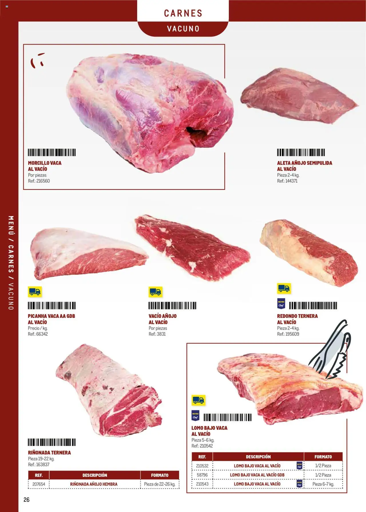 Makro - Menú y Barra Prat │ válido desde el 08.09.2025 | Página: 26