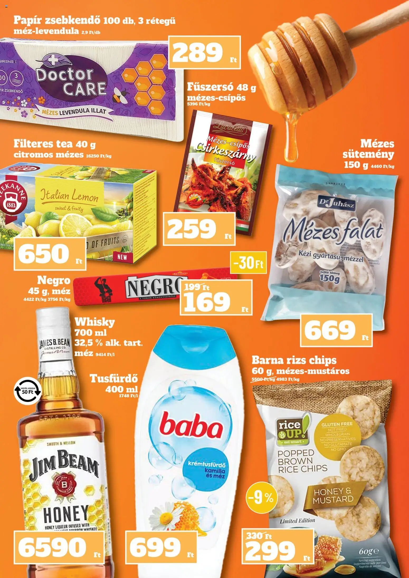 Family Diszkont akciós ujság - amely érvényes a következő dátumtól: 11.12.2025 | Oldal: 30 | Termékek: Méz, Sütemény, Whisky, Levendula