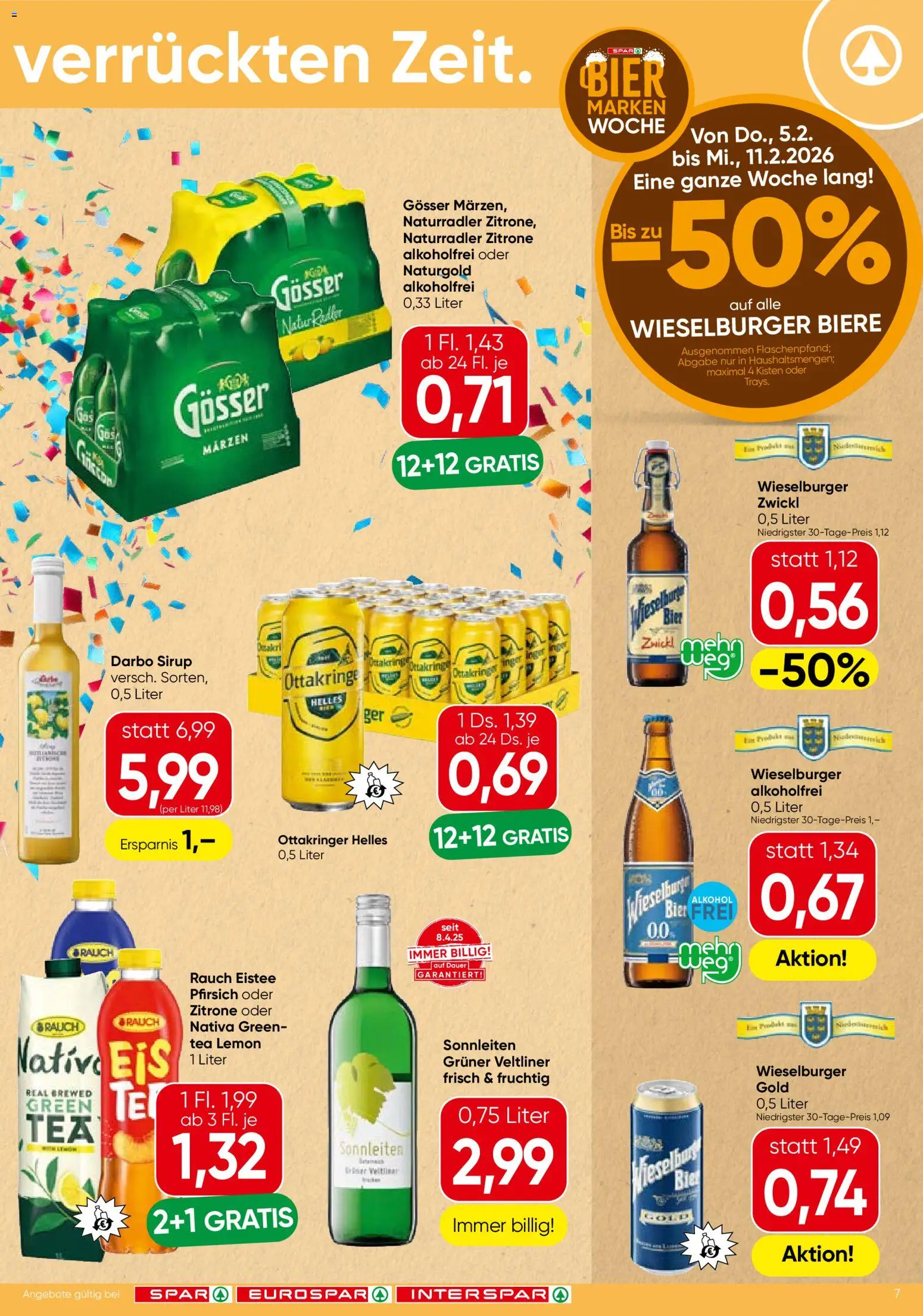 Spar Flugblatt - Burgenland gültig ab 05.02.2026 | Seite: 7