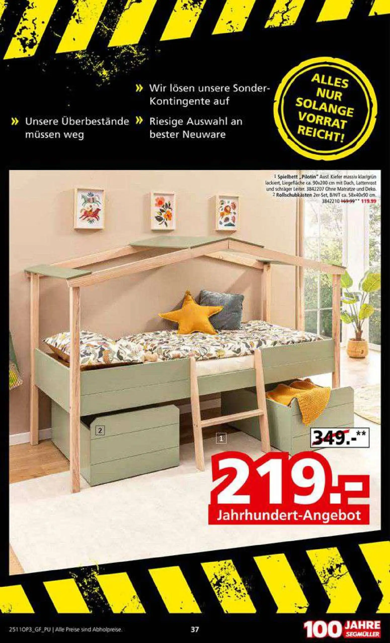 Segmüller Lagerausverkauf bei Segmüller – gültig ab 22.11.2025 | Seite: 37 | Produkte: Matratze