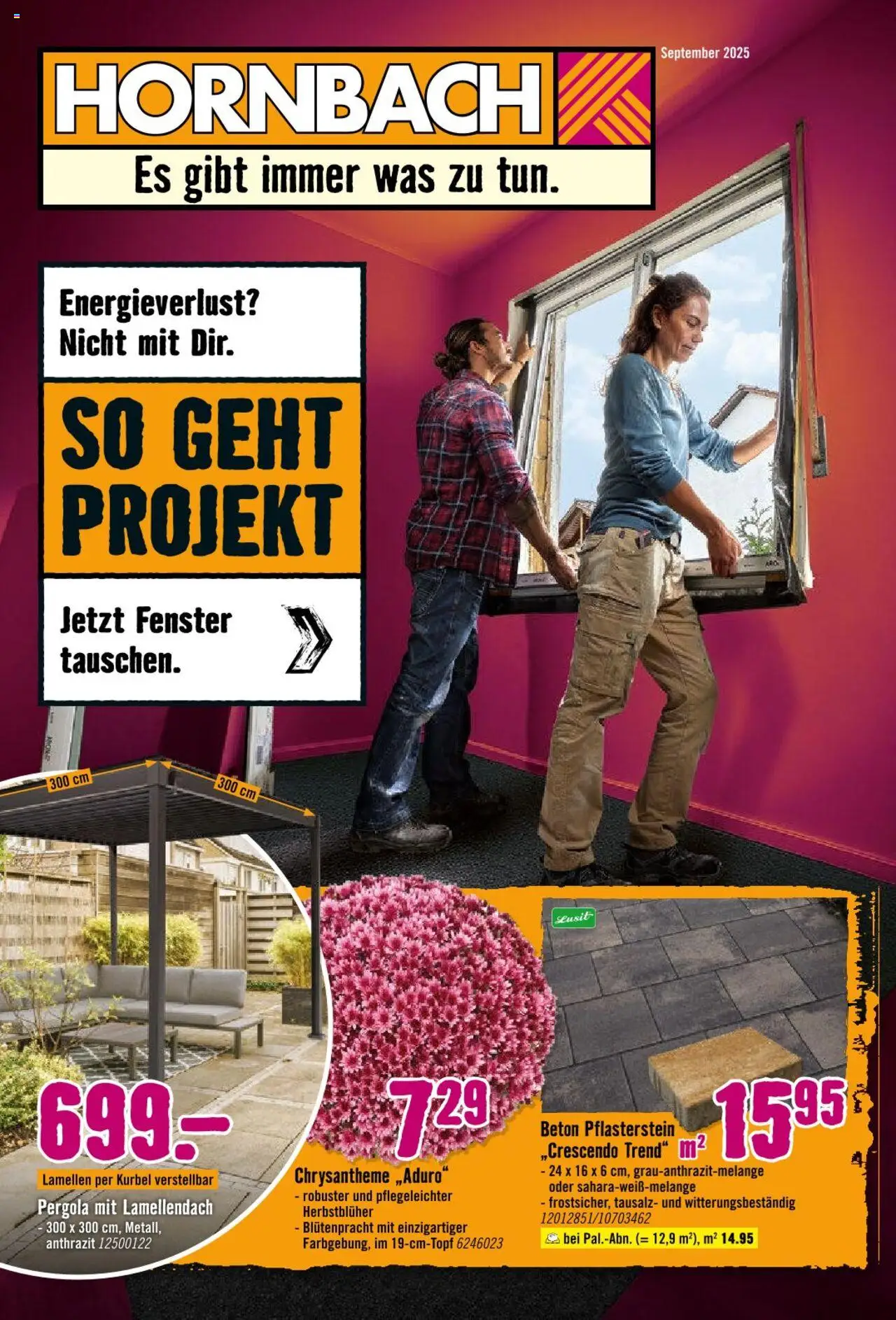 Hornbach Prospekt 	 – gültig ab 08.09.2025 | Seite: 1