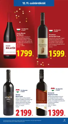 Lidl Akciós újság - amely érvényes a következő dátumtól: 11.12.2025 | Oldal: 27