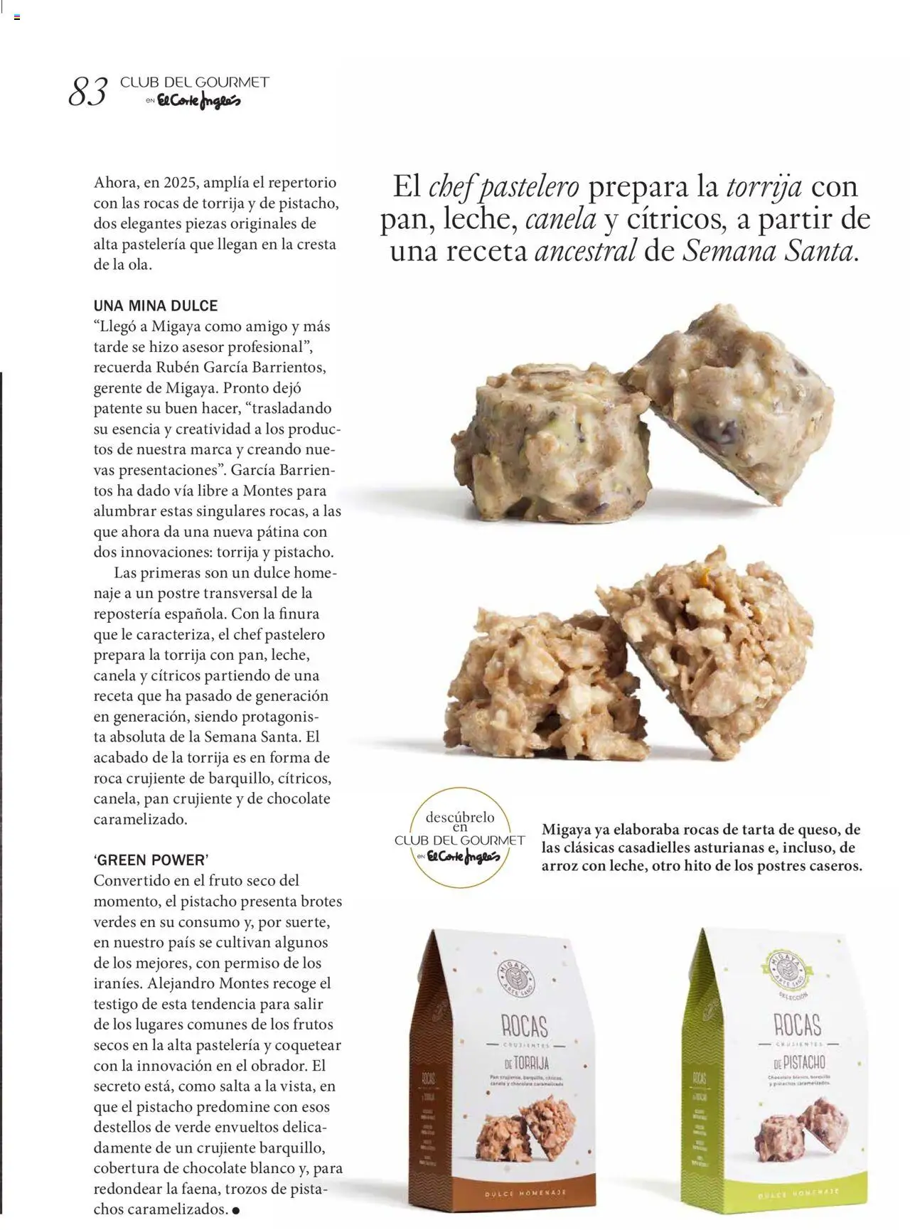 El Corte Inglés ofertas │ válido desde el 01.04.2025 | Página: 83 | Productos: Pan, Chocolate, Arroz