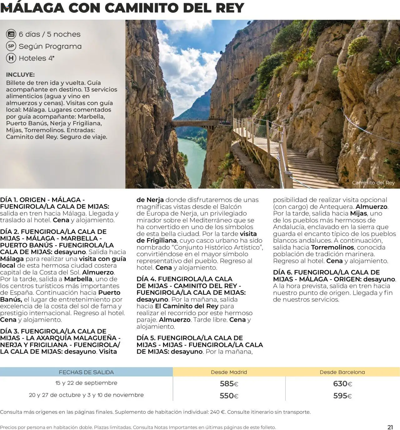 Viajes El Corte Inglés folleto │ válido desde el 01.04.2025 | Página: 21 | Productos: Vino