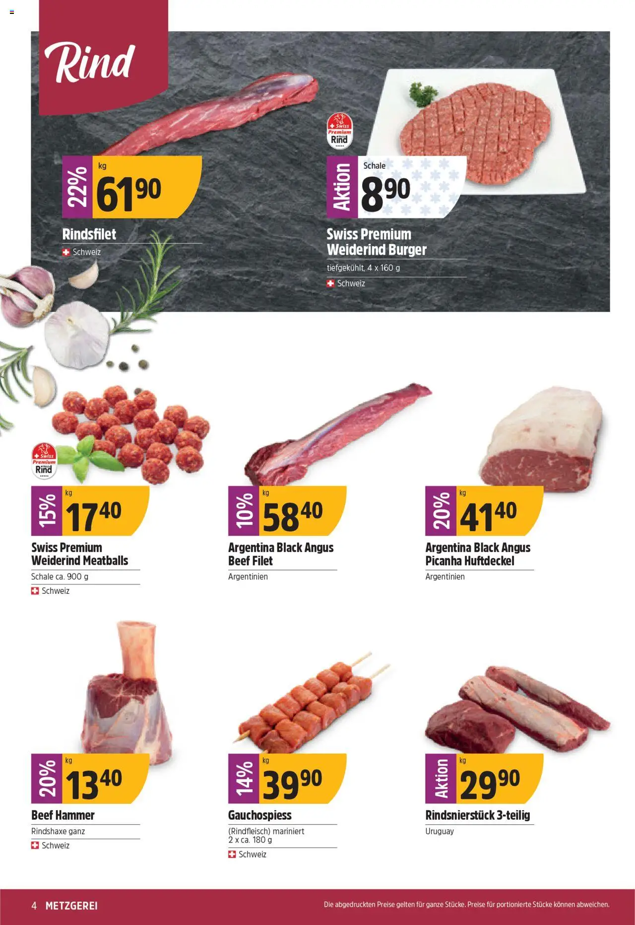 TopCC Aktionen ab 04.08.2025 | Seite: 4 | Produkte: Burger, Rindfleisch