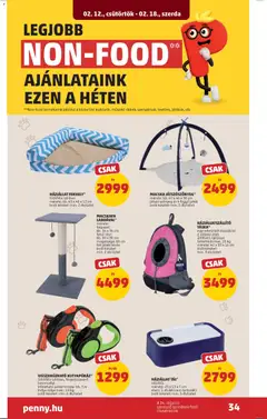 PENNY Akciós újság - amely érvényes a következő dátumtól: 12.02.2026 | Oldal: 38