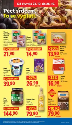 Náhled letáku Vitana Pyramidky / Vánoční koření, 8 g a další, různé druhy od 23.10.2025 | Strana: 23 | Produkty: Mák mletý, Med, Likér, Koření