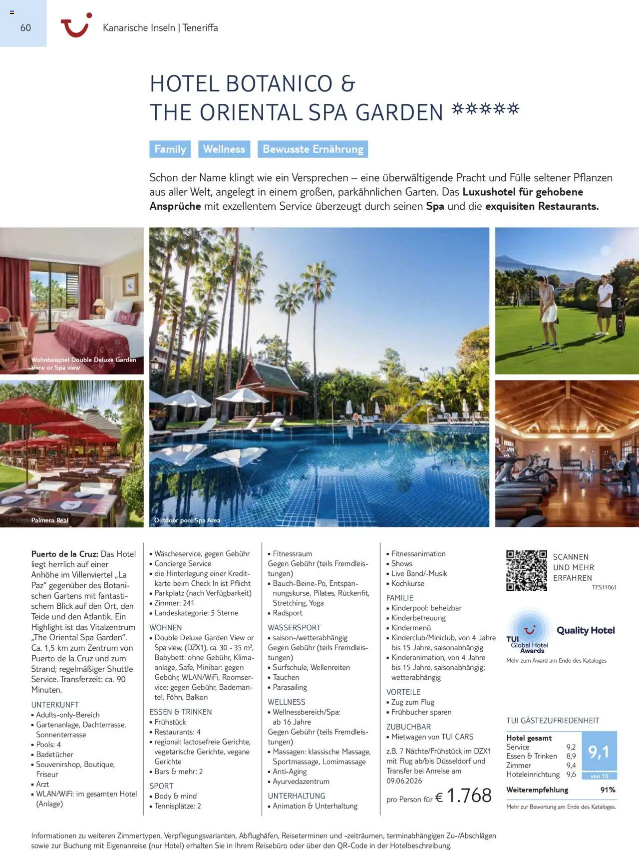 TUI Prospekt Kanaren, Kapverden & Senegal 2025/26	  – gültig ab 01.11.2025 | Seite: 60 | Produkte: Babybett