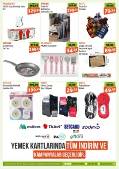 16.12.2025 tarihinden itibaren geçerli olan Biçen Market kataloğu önizlemesi | Sayfa: 9