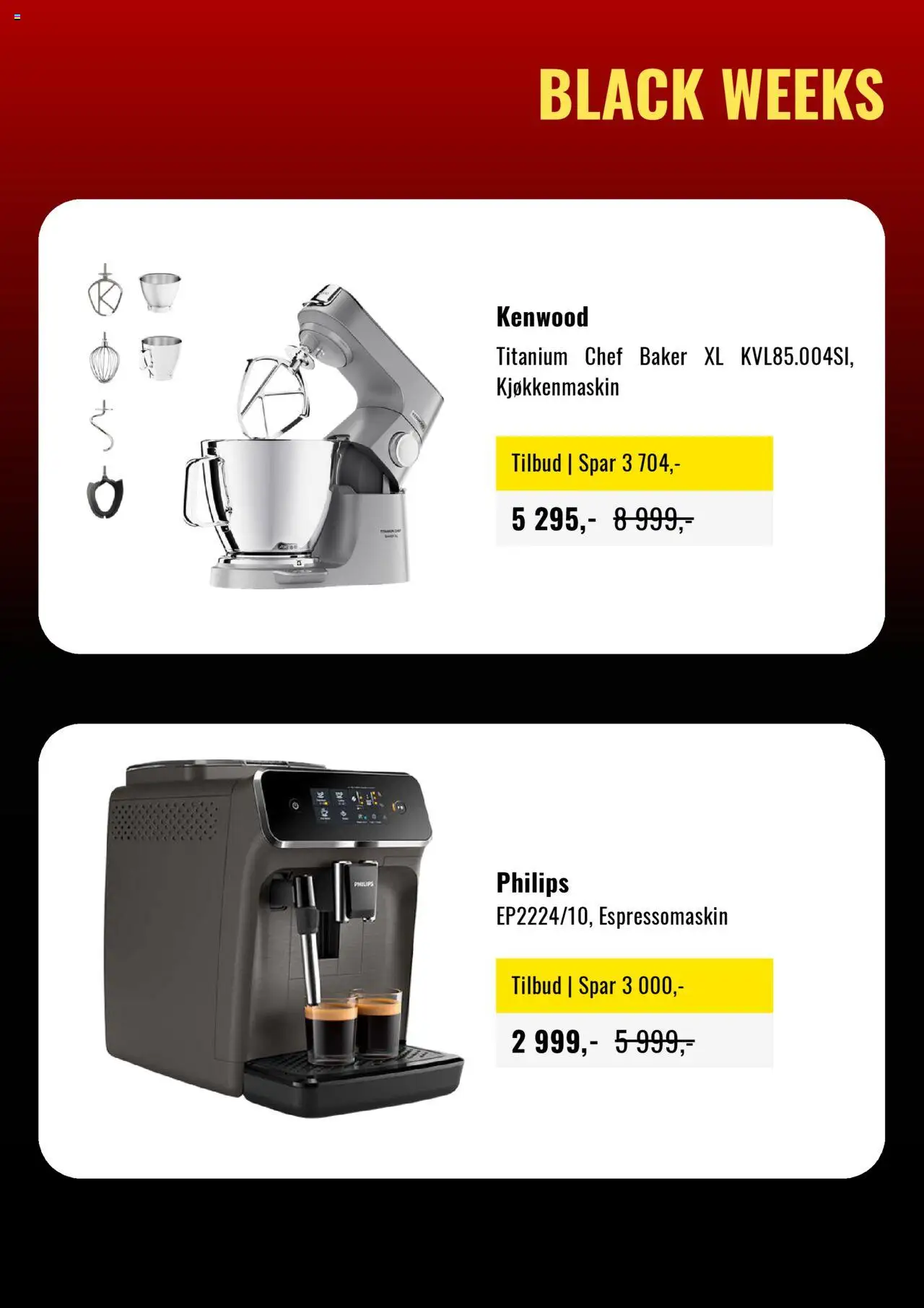{H1} | Side: 5 | Produkter: Espressomaskin, Суміш дитяча, Kjøkkenmaskin