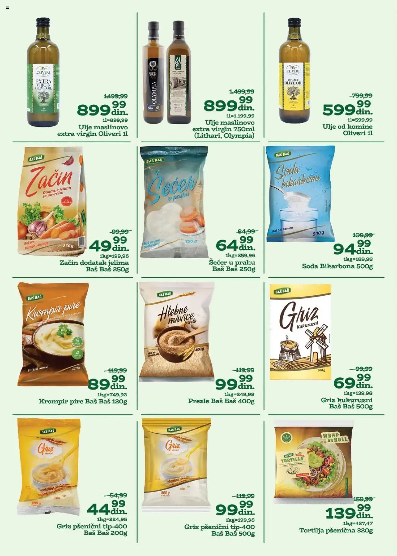 Univerexport katalog - važi od 08.07.2025 | Strana: 5 | Proizvode: Šećer, Krompir, Šećer u prahu, Maslinovo ulje