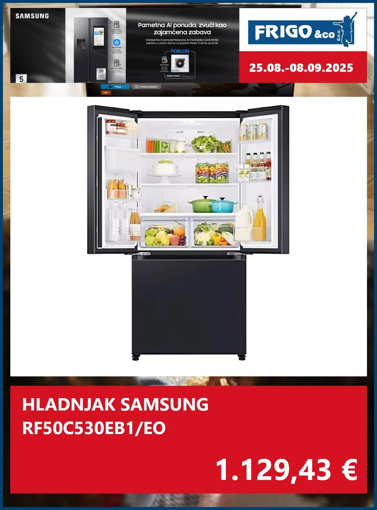 FRIGO & Co. katalog | vrijedi od 25.08.2025 | Stranica: 4 | Proizvodi: Zvučnik, Hladnjak