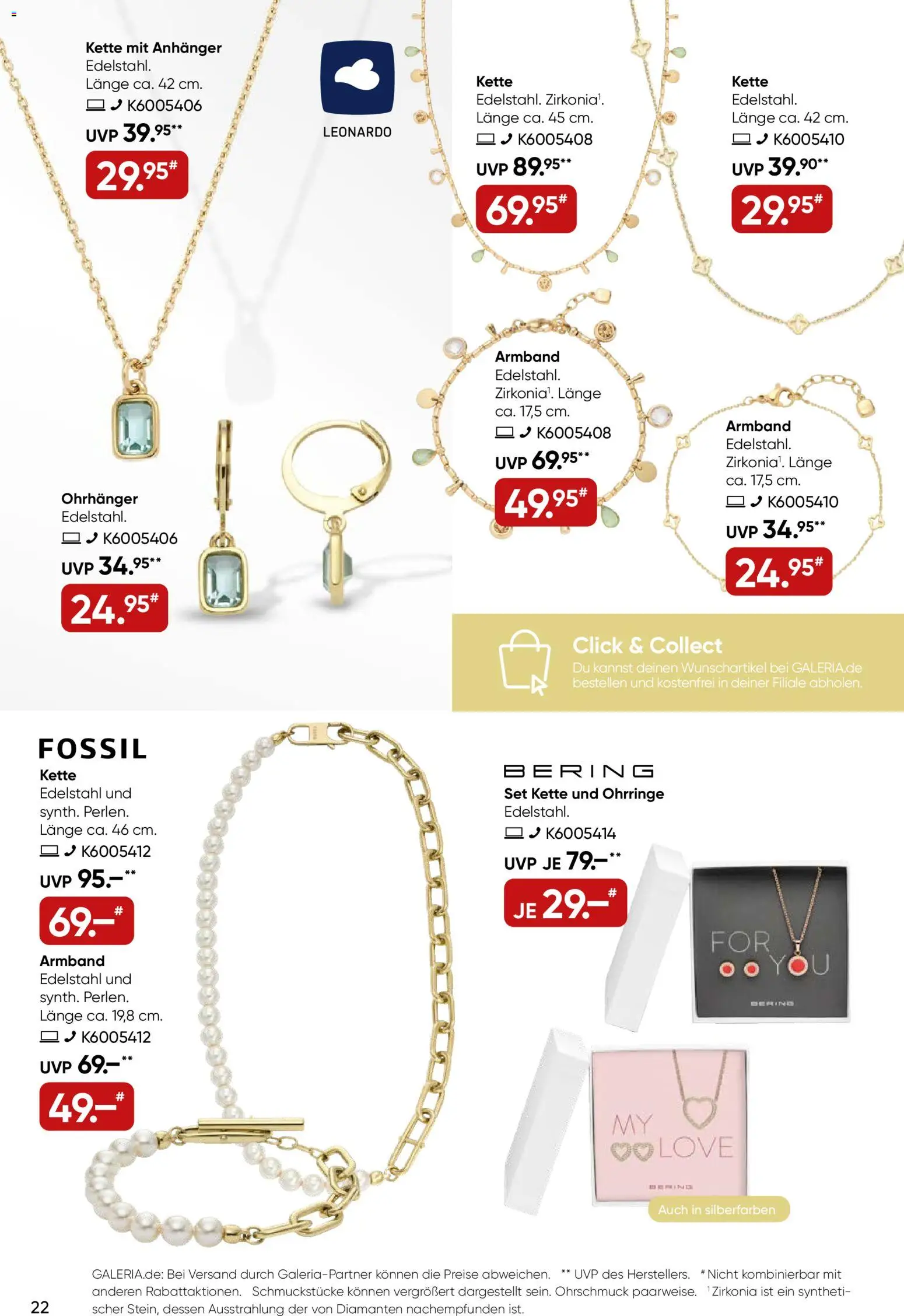 Galeria Karstadt Kaufhof Prospekt 	 – gültig ab 29.10.2025 | Seite: 22