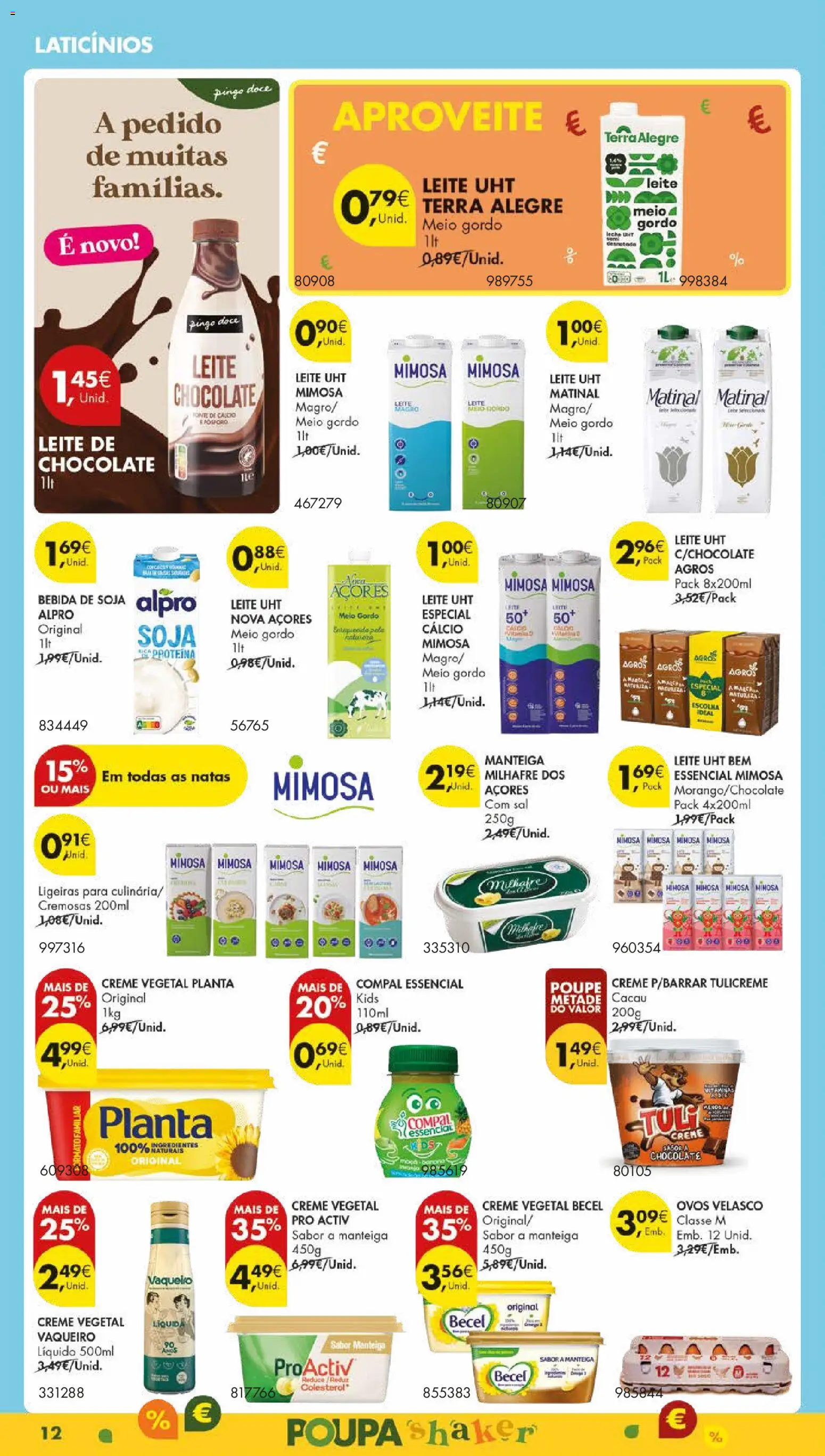 Pingo Doce - Black Friday │ válido de 18.11.2025 | Página: 14 | Produtos: Cálcio, Manteiga, Chocolate, Creme