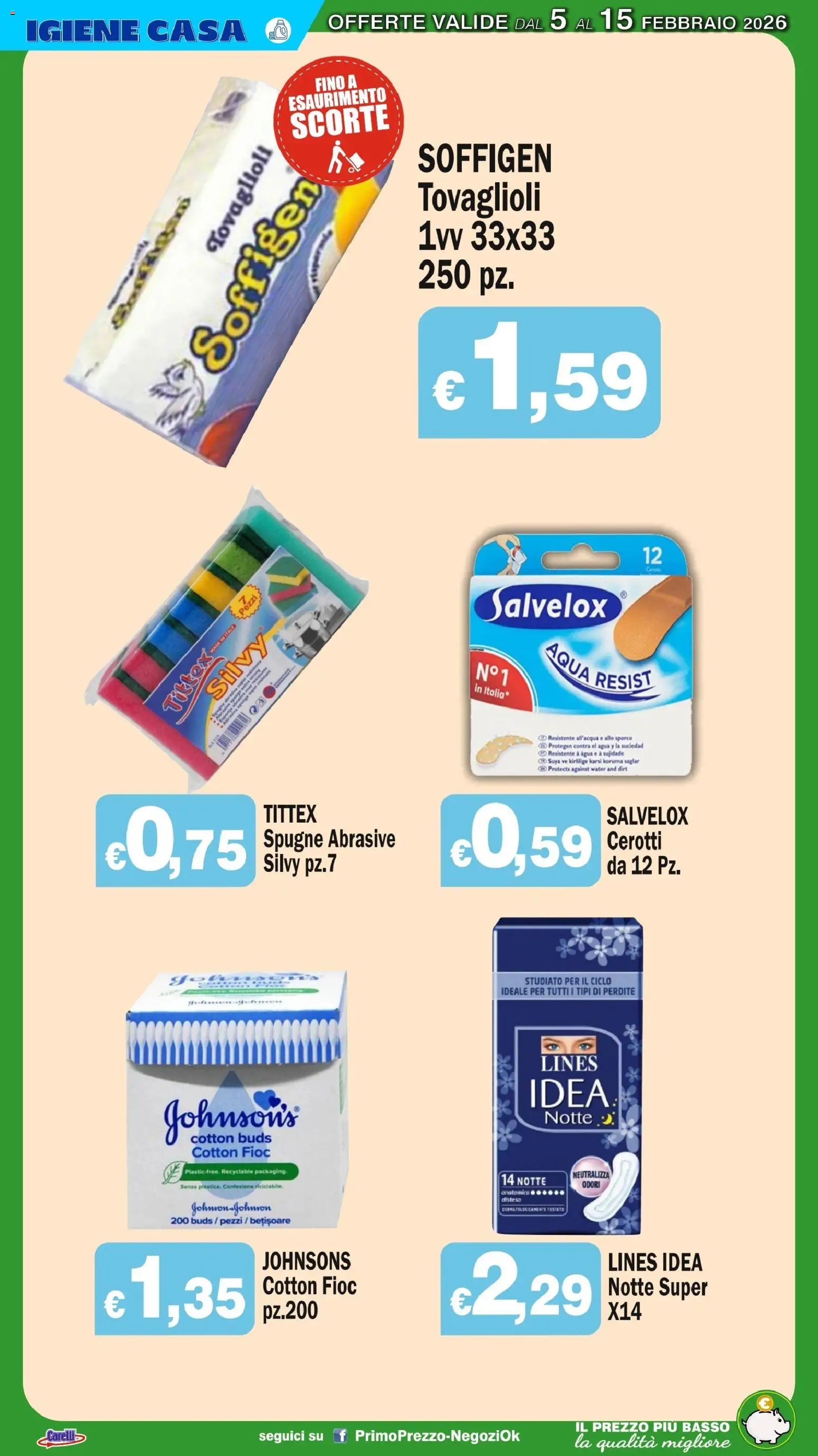 Volantino Primo Prezzo del 05.02.2026 | Pagina: 23