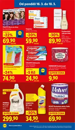 Náhled letáku DOMESTOS WC čistič, 750 ml, 1 l = 46,53 Kč od 16.03.2026 | Strana: 26