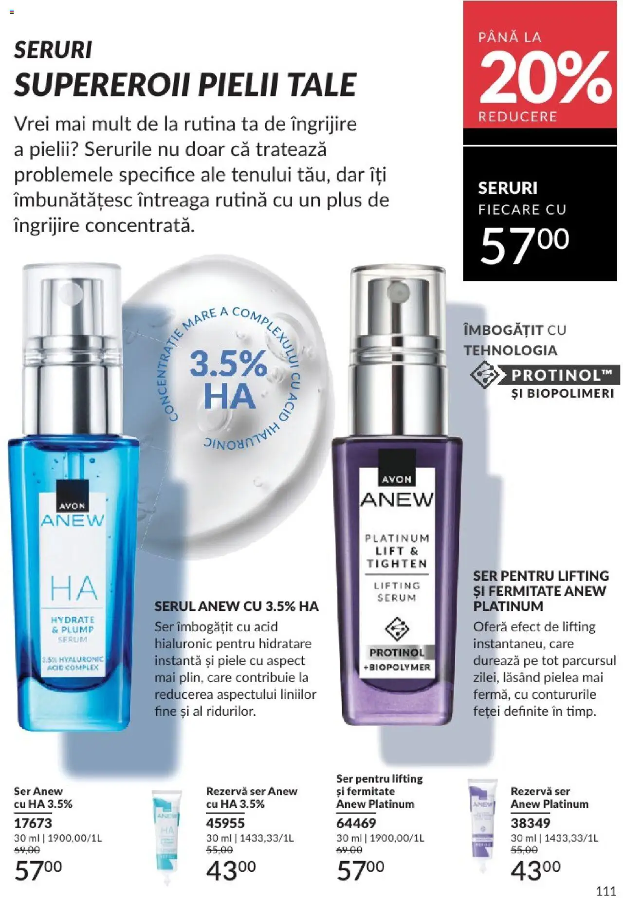 Catalog Avon - 06 2025 – valabil de la 01.06.2025 | Pagină: 111 | Produse: Serum