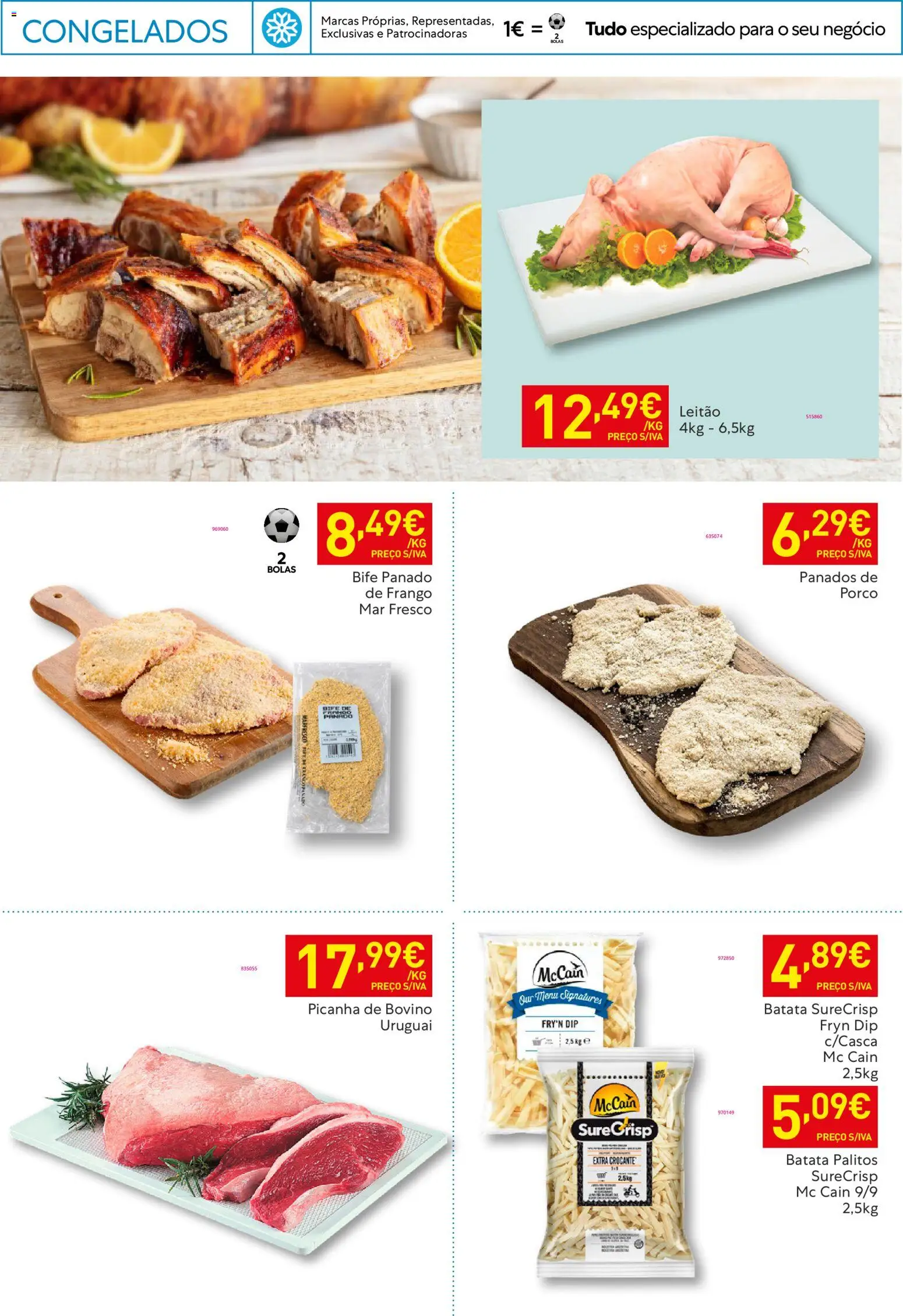 Recheio Horeca │ válido de 03.03.2026 | Página: 19 | Produtos: Batata, Frango